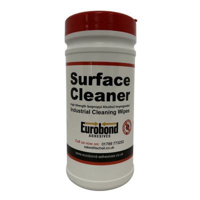 Eurobond 70/30 Isopropyl Heavy Duty Wipes x 100