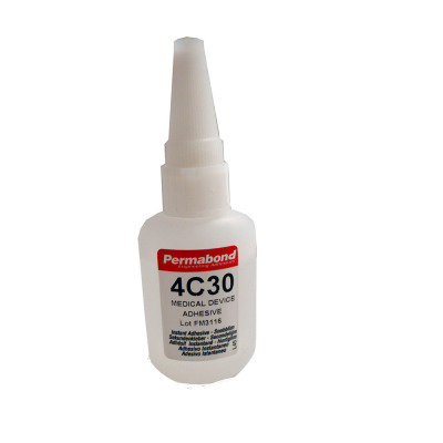 Permabond 4C30 Clear Cyanoacrylate for Medical Device Bonding 30gm