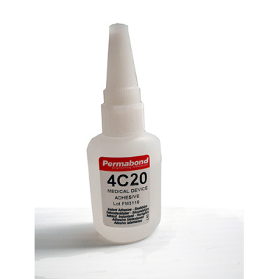 Permabond 4C20 Clear Cyanoacrylate for Medical Device Bonding 30gm