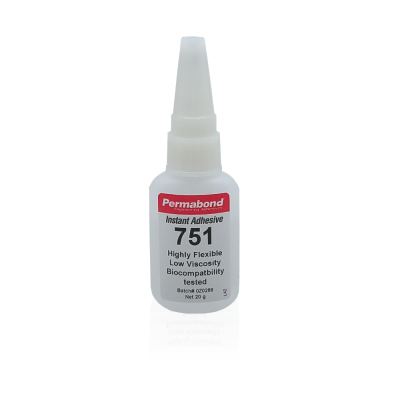 Permabond 751 Flexible Cyanoacrylate 20gm